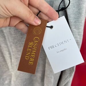 Cashmere Blend Wool Men's Sweater Long Sleeve Shirt Large Luxury Warm Winter